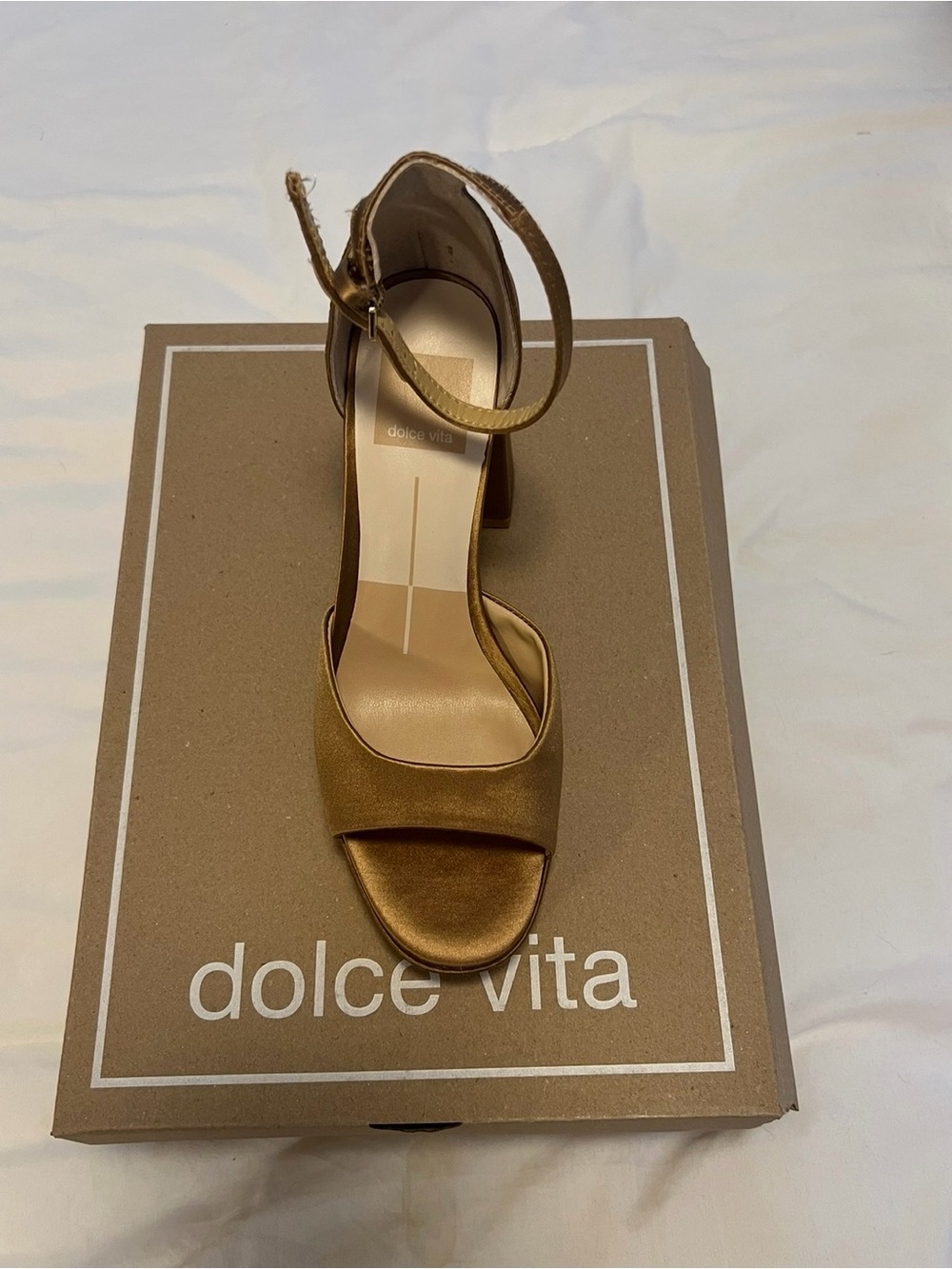 Dolce Vita Platform Sandal with Ankle Strap - Picture 2 of 6